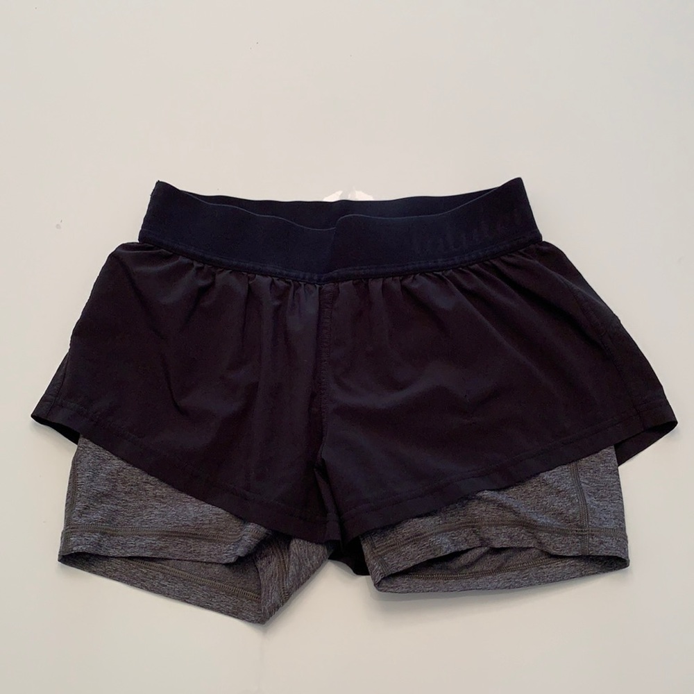 Lululemon 2 in 1 shorts